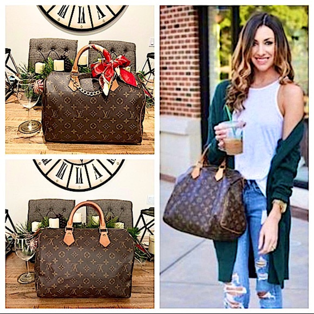 ❤️Louis Vuitton Monogram Speedy 30
